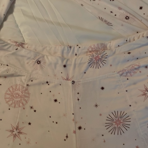 Cream pattern Lounge pants - Picture 3 of 5